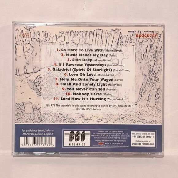 Hank Marvin & John Farrar (CD, 2007)-Folk Rock-Digitally Remastered-No Slip Cove - Picture 2 of 5